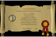 Song of the Elves QUEST Completion